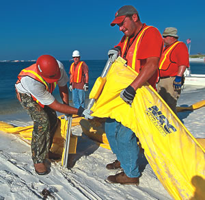 Pensacola Beach cleanup